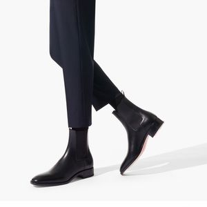 NWB Christian Louboutin womans leather ankle boots